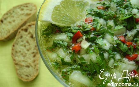 Рецепт Лимонный суп по-сицилийски