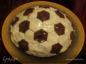 Торт "Муравейник" для футбольных болельщиков=)