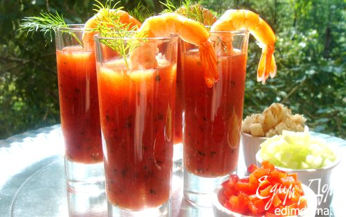 Рецепт Летний томатный суп