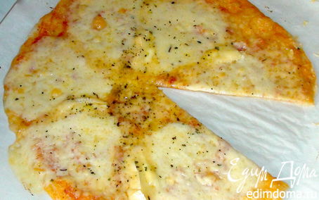 Рецепт "Pizza ai quattro formaggi" (Четыре сыра)