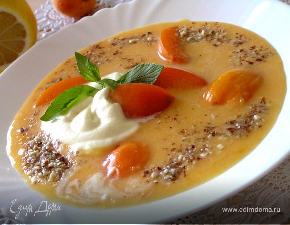 Вкусный суп-пюре из абрикосов: рецепт приготовления