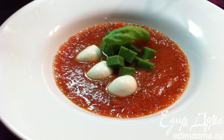 Рецепт настоящий томатный суп