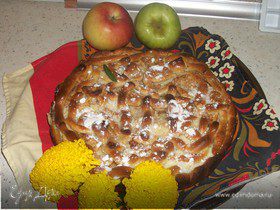 Медовый пирог "Райское яблочко"