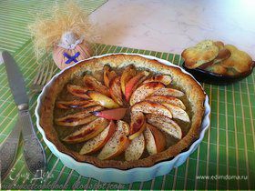 Медовый Спас: Маковый пирог с яблоками и медом