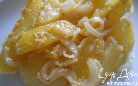 Рецепт Картофель в горчичном соусе.