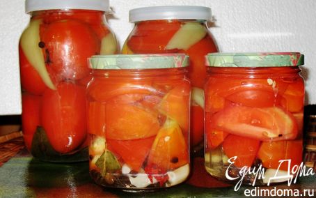 Рецепт Консервированые помидоры с гвоздикой (без уксуса)