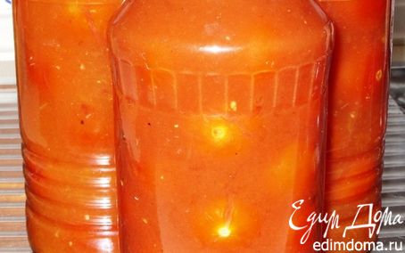 Рецепт Помидорки Черри в томатной заливке