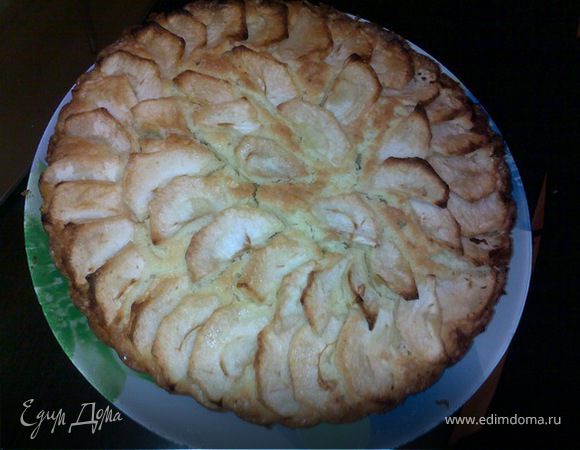 Яблочный торт (вкуснее шарлотки)