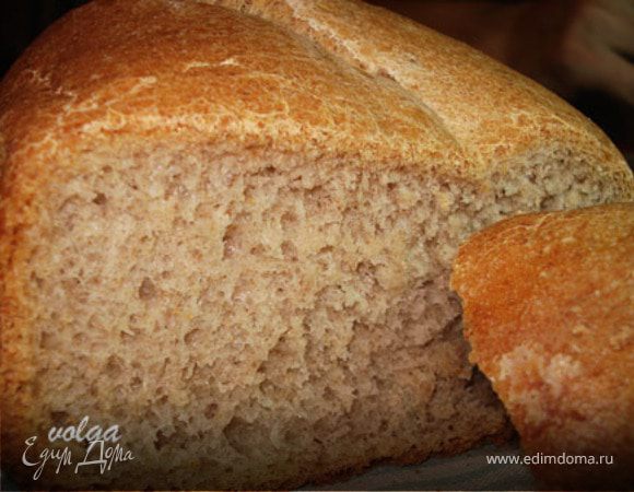 Хлеб ржано-пшеничный( в хлебопечке)