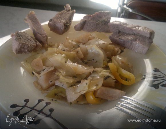 Баварский обед ( свинина и капуста )