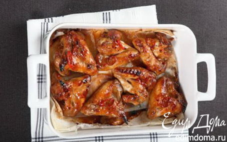 Рецепт Острые куриные крылышки в азиатском соусе