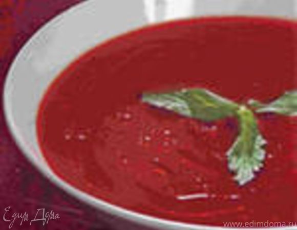 Томатный суп с макаронными изделиями