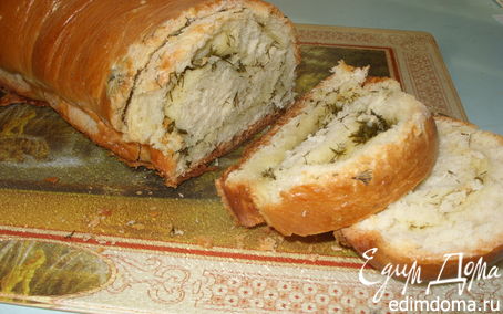 Рецепт Ароматный хлеб с чесночным маслом