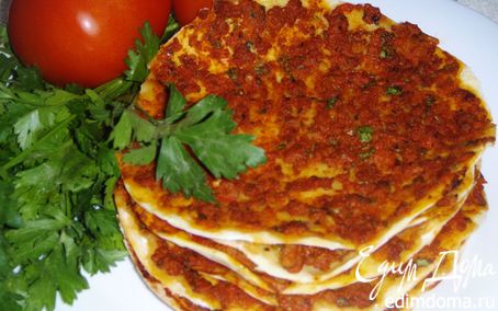 Рецепт Ломаджо - Армянские мясные лепешки
