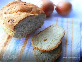Хлеб с карамелизованным луком