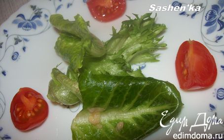Рецепт Французский зеленый салат