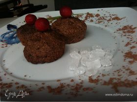 Овсяное печенье из Геркулеса с чёрным шоколадом и кокосовой стружкой