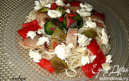 Рецепт Спагетти с овощами