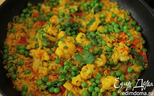 Рецепт Рис с овощами по-индийски