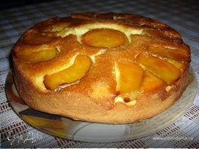 Ароматный апельсиново-лимонный кекс с яблоками