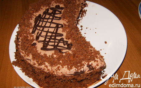 Рецепт торт Дежавю (шоколадный с масляным кремом)