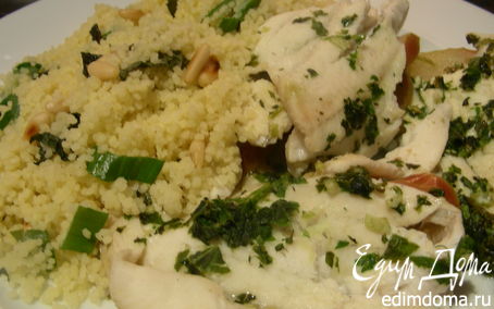 Рецепт Рыбка с мятным соусом