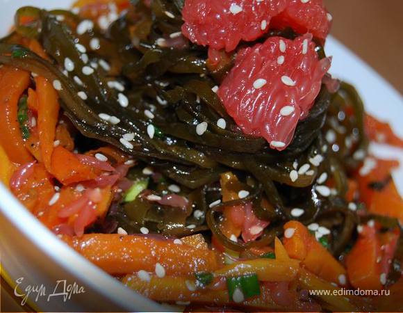 Салат из морской капусты, вкусных рецептов с фото Алимеро