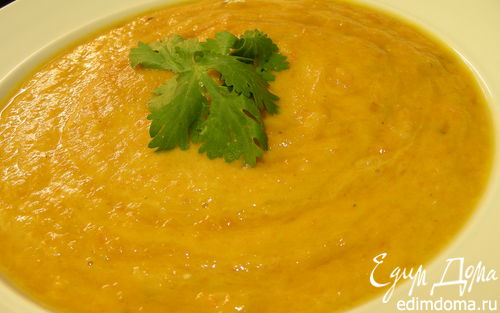 Рецепт Морковный суп-пюре с карри