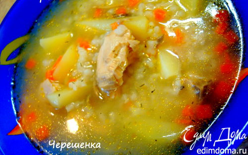 Рецепт Суп из лосося