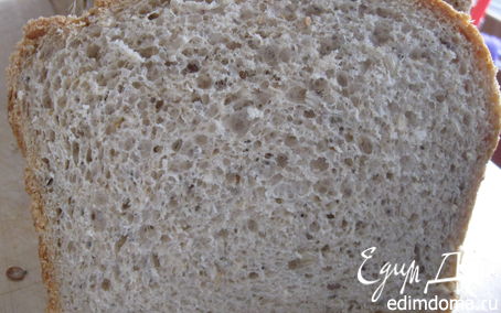 Рецепт Овсяно-ржаной хлеб на пиве с семечками. в хлебопечке
