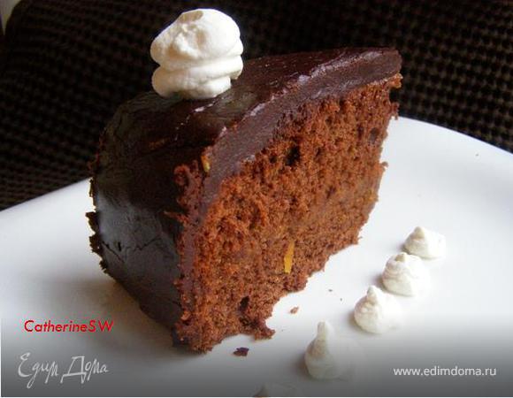 Классический Торт «ЗАХЕР» - Шоколадный торт с абрикосовым джемом | Торт SACHER в домашних условиях