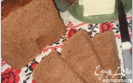 Рецепт Шоколадный хлеб к чаю в хлебопечке
