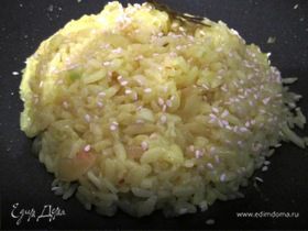 Рис с кунжутом