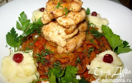 Рецепт Подача курочки