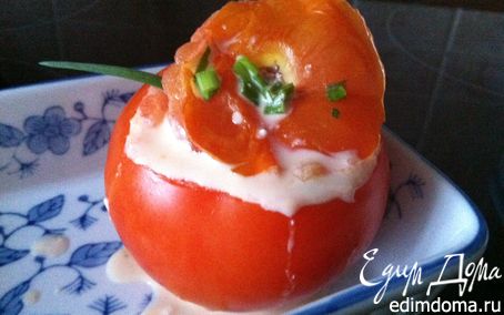 Рецепт Запеченные помидоры с брынзой