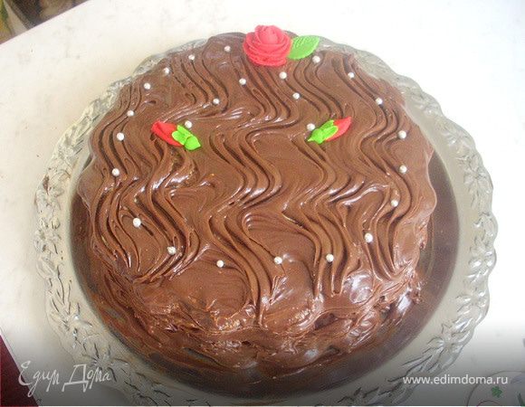 Шоколадный торт к 8 Марта