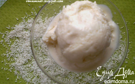 Рецепт Мороженое с кокосовым молоком
