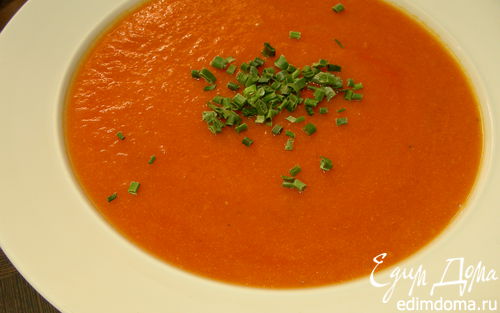 Рецепт Тыквенно-томатный суп-пюре