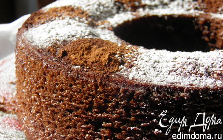 Рецепт Шоколадно-цитрусовый торт (для постных дней)