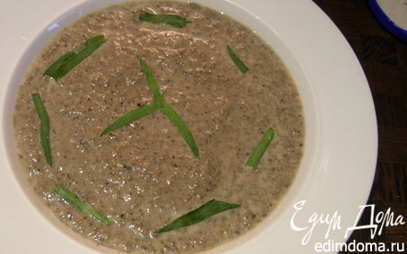 Рецепт Крем-суп из шампиньонов с эстрагоном