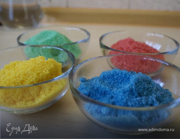 Цветной сахар/Color sugar