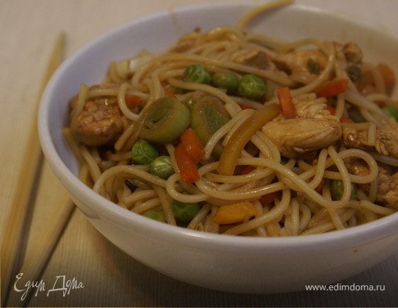 Курица с овощами по-китайски – кулинарный рецепт