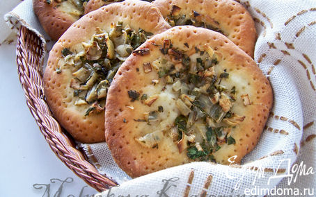 Рецепт Сирийский луковый хлеб - Syrian Onion Bread