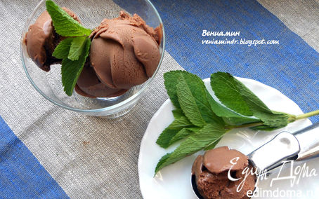 Рецепт Шоколадно-мятное мороженое