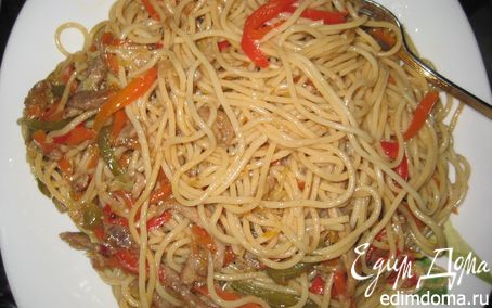 Рецепт Паста с индейкой