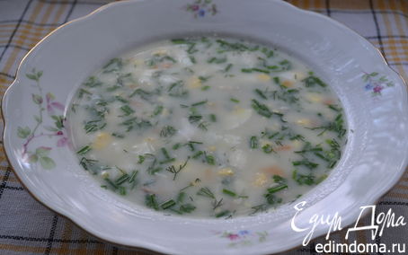 Рецепт Суп с плавленым сыром