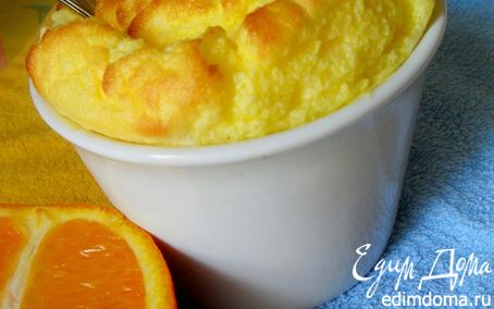 Рецепт Цитрусовое суфле с апельсином