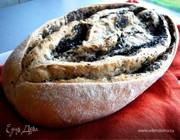 Хлеб с маслинами от Ришара Бертине...
