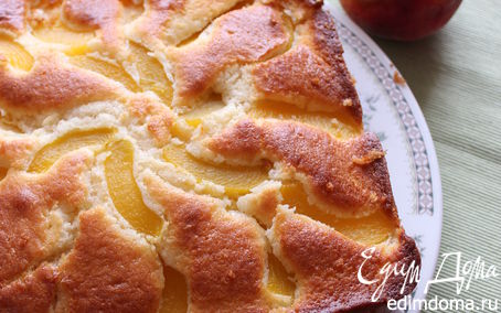 Рецепт Простой персиковый пирог