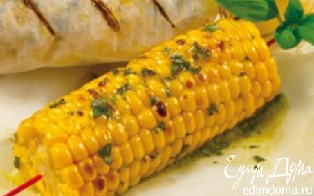 Рецепт Запеченные в духовке початки кукурузы